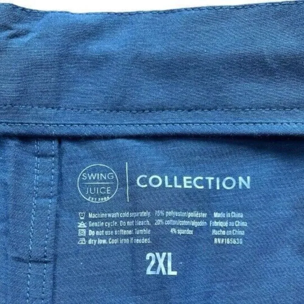 SwingJuice Golf Sunrise Shorts Navy Blue‎ Swim Trunks NWT Swing juice Men's 2XL